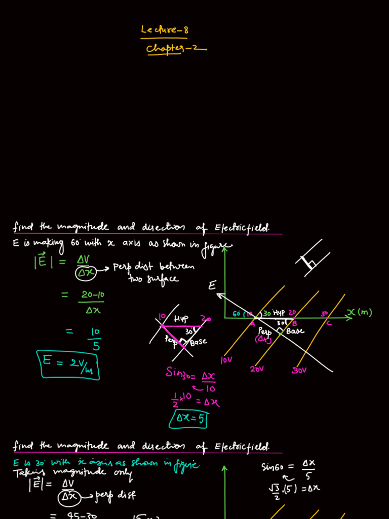 Physics Chapter 2 Lecture 8 | PDF