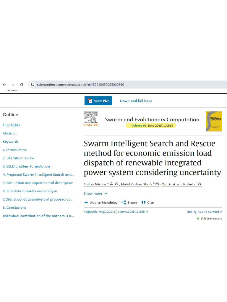 Proof Swec Elsevier | PDF | Energy Development | Mathematical Optimization