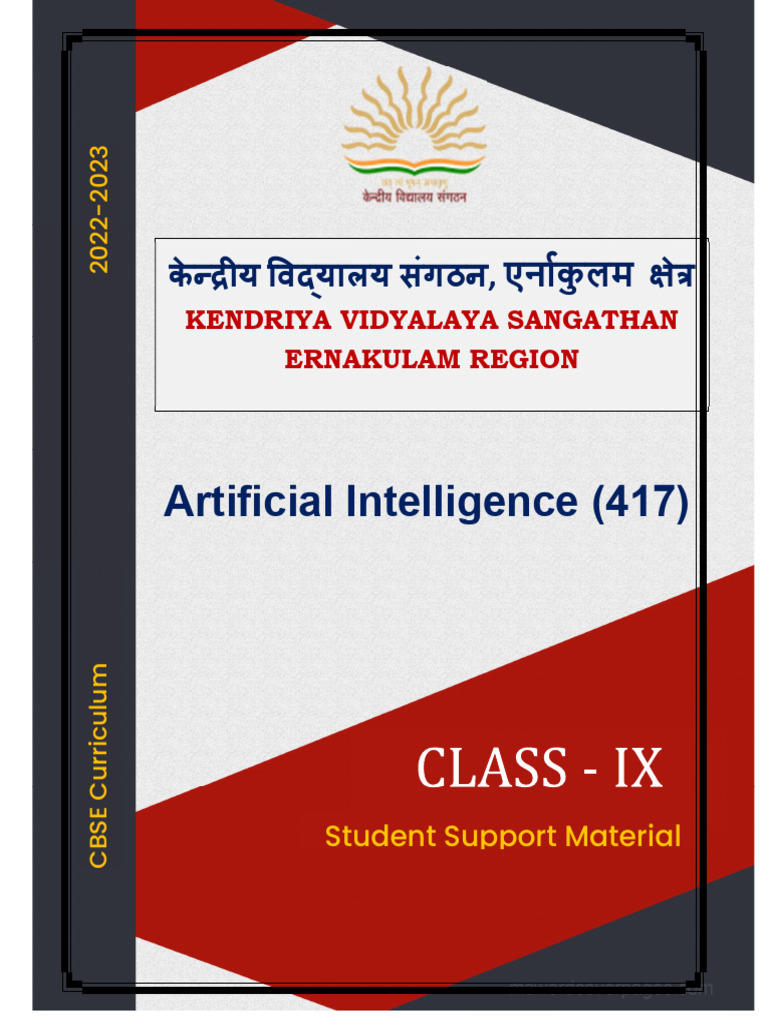 Class IX AI Curriculum Guide 2022-23 | PDF | Communication | Nonverbal ...