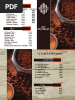 Cafe Mocktail and Menu Items List | PDF | Foods | Cuisine