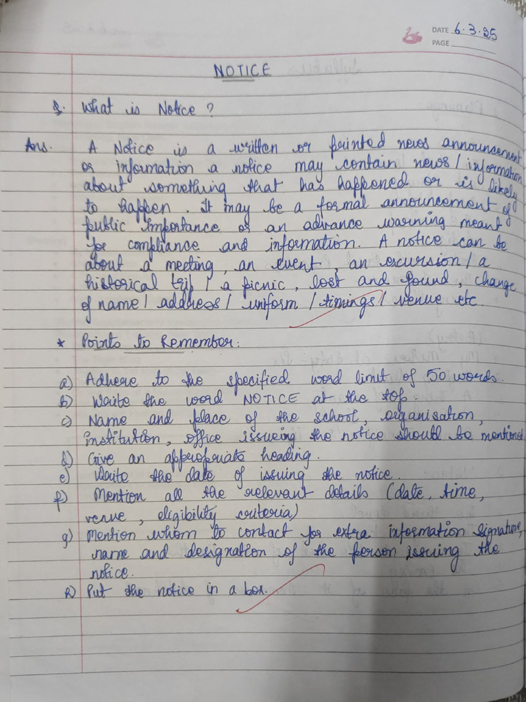 Format of English Writing Skills | PDF