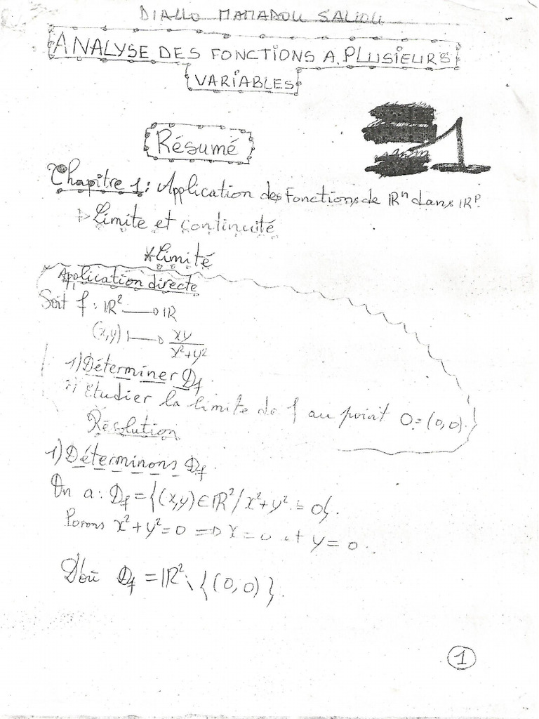 Resumé Math2 | PDF