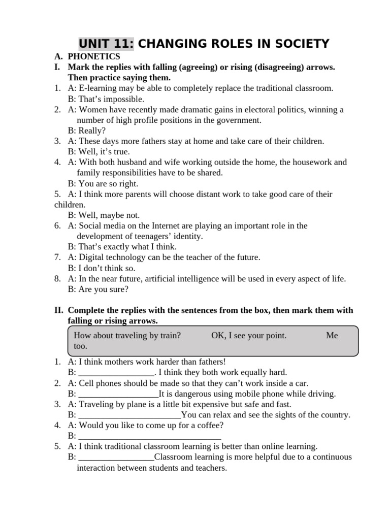 Evolving Social Roles and Education Dynamics | PDF | Teachers ...
