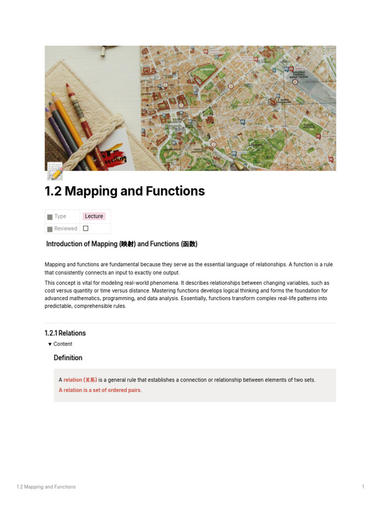 Understanding Mapping and Functions | PDF | Function (Mathematics ...