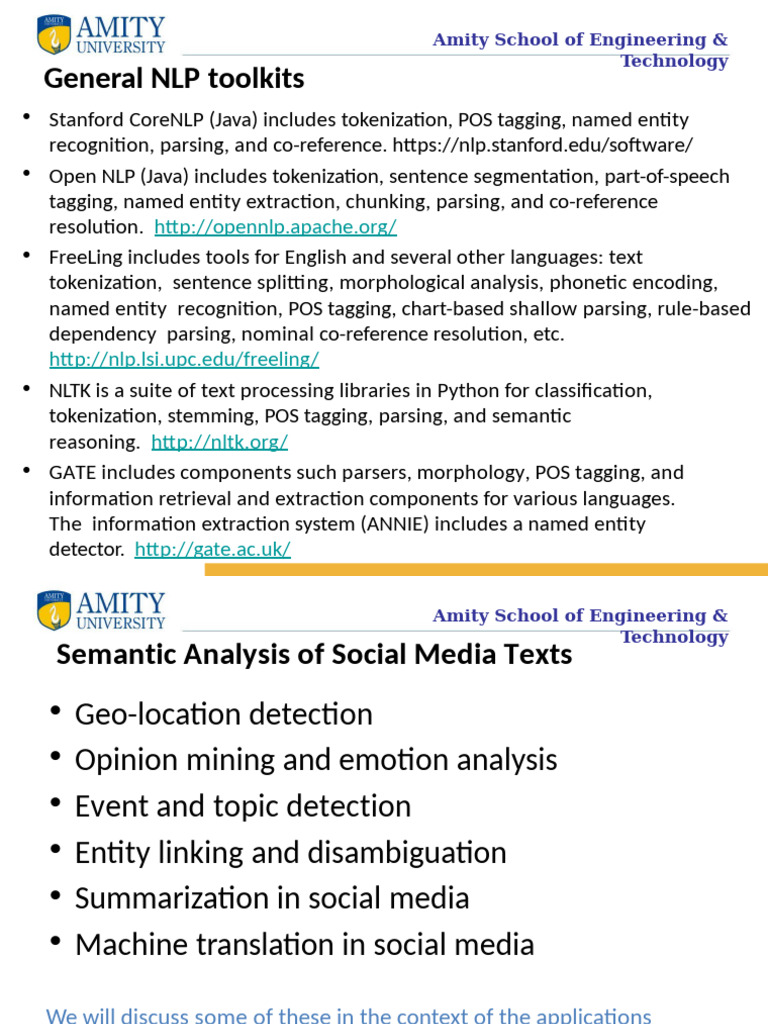 NLP For Social Media 3 | PDF | Parsing | Part Of Speech