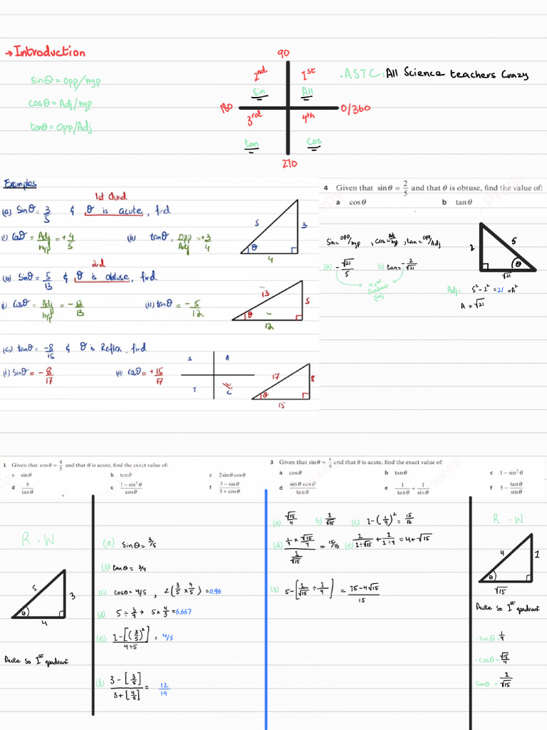 Trigonometry - 251119 - 170638 | PDF