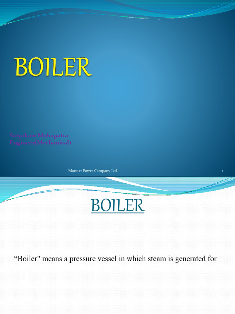 Overview of Boiler Types and Functions | PDF | Boiler | Mechanical ...