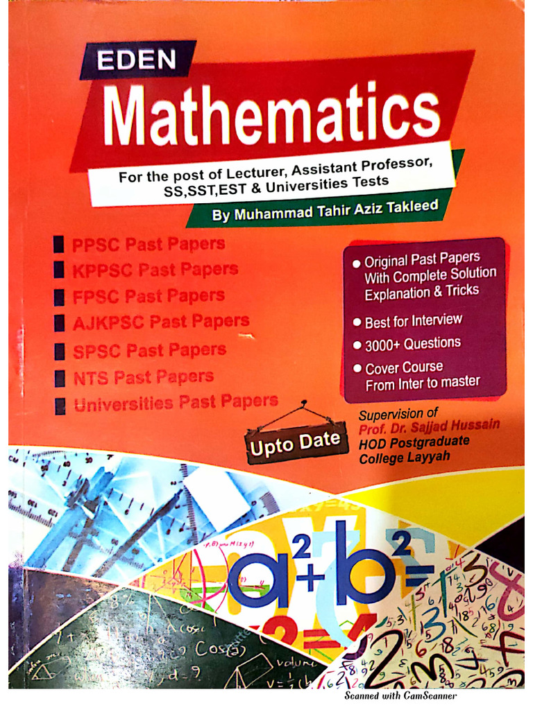 Lecturer Math Eden | PDF