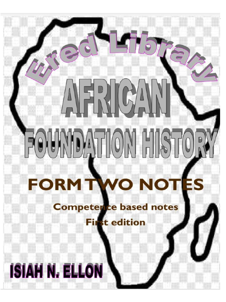Form Two History Notes | PDF | East Africa | Serfdom