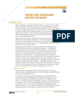 Methods For Sampling Seawater Intakes