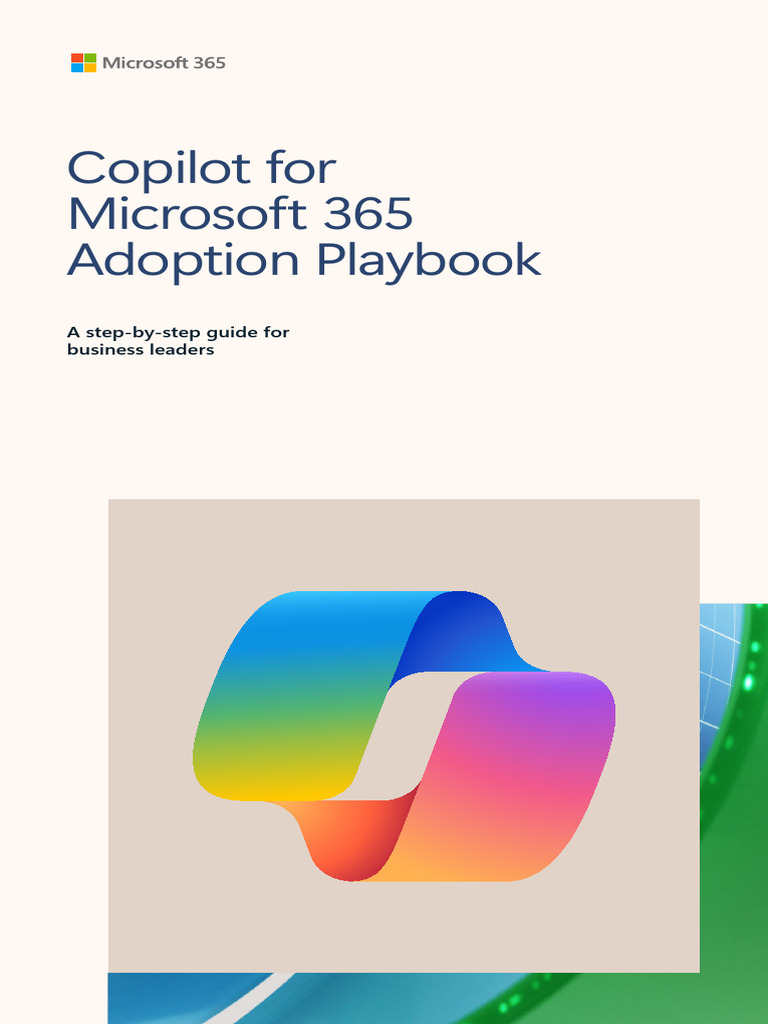 Microsoft 365 Copilot Adoption Guide | PDF | Artificial Intelligence ...