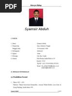 Download CV Syamsir Abduh by Syamsir Abduh SN9518760 doc pdf