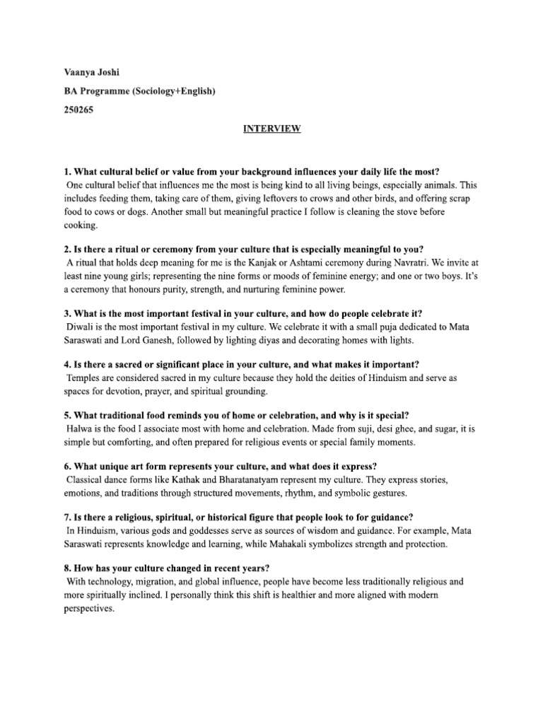 Vac Interview | PDF