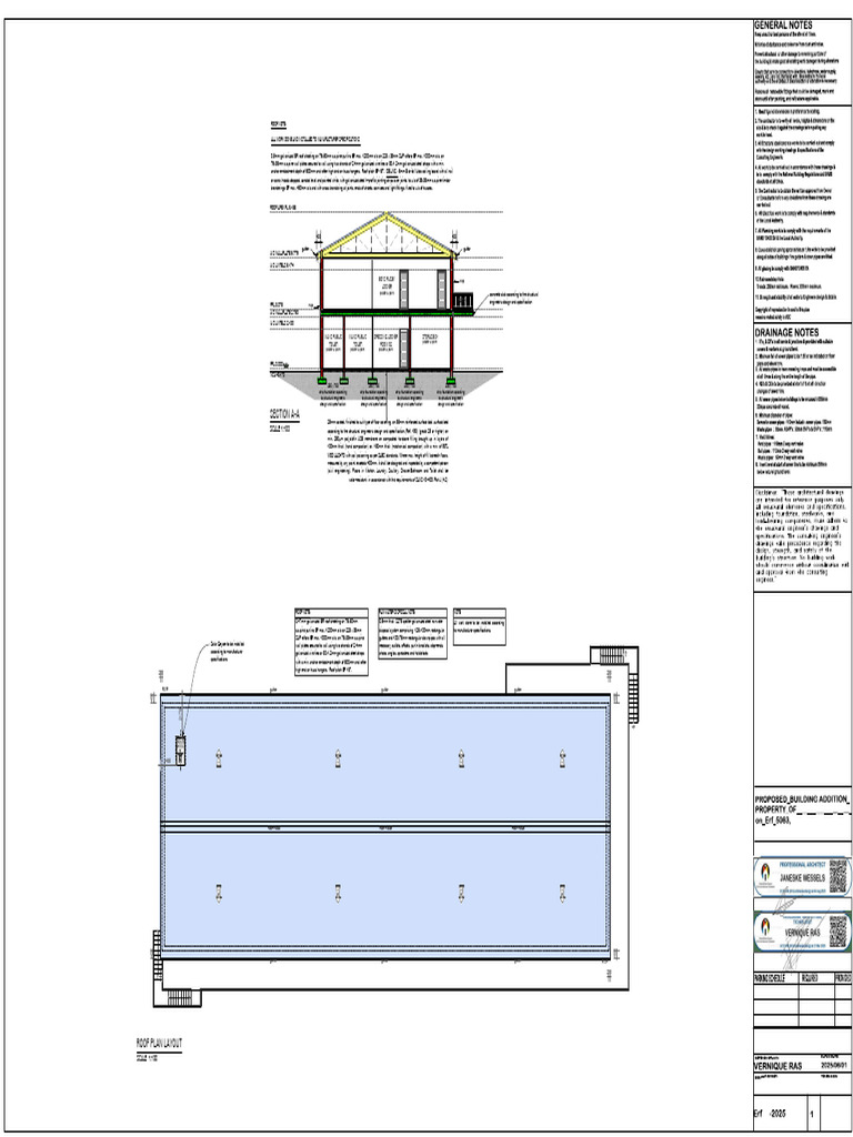 Roof and Section 02 (1) - 251102 - 132009 | PDF | Roof | Building ...