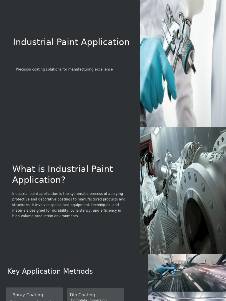 Industrial Paint Application Techniques | PDF | Coating | Paint