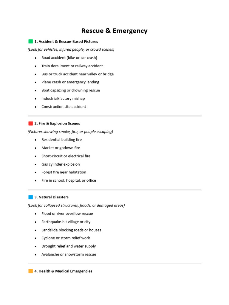 Rescue & Emergency | PDF | Emergency Management | Flood