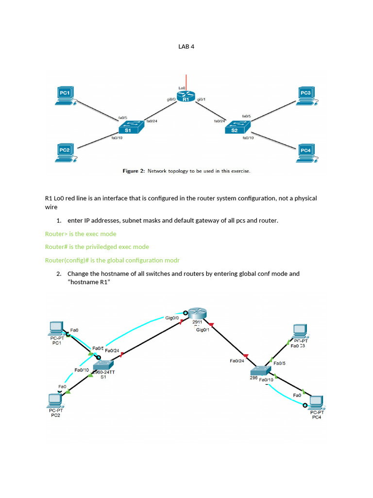 Router and Switch Configuration Guide | PDF
