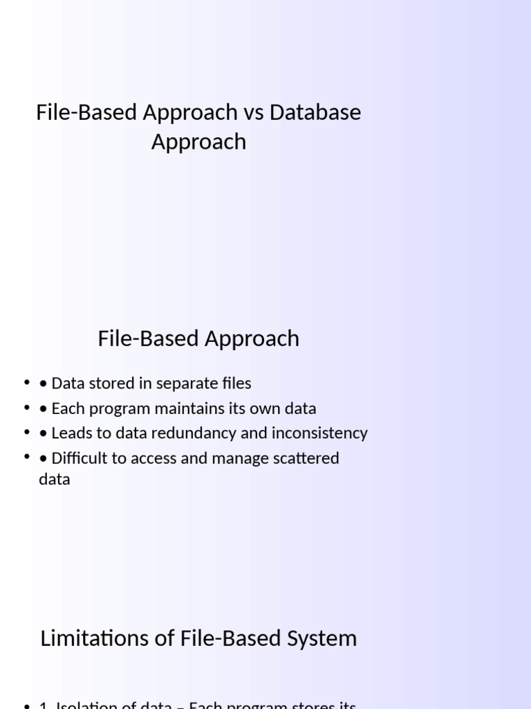 Updated_with_file based approach and database approach with flowchart | PDF