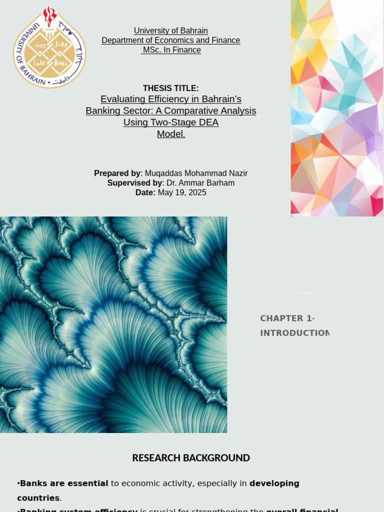 2nd presenttion | PDF | Bahrain | Banks