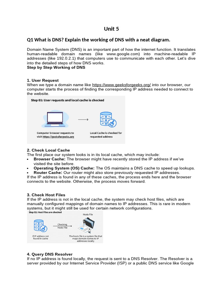 Understanding DNS and Email Systems | PDF | Domain Name System | File ...