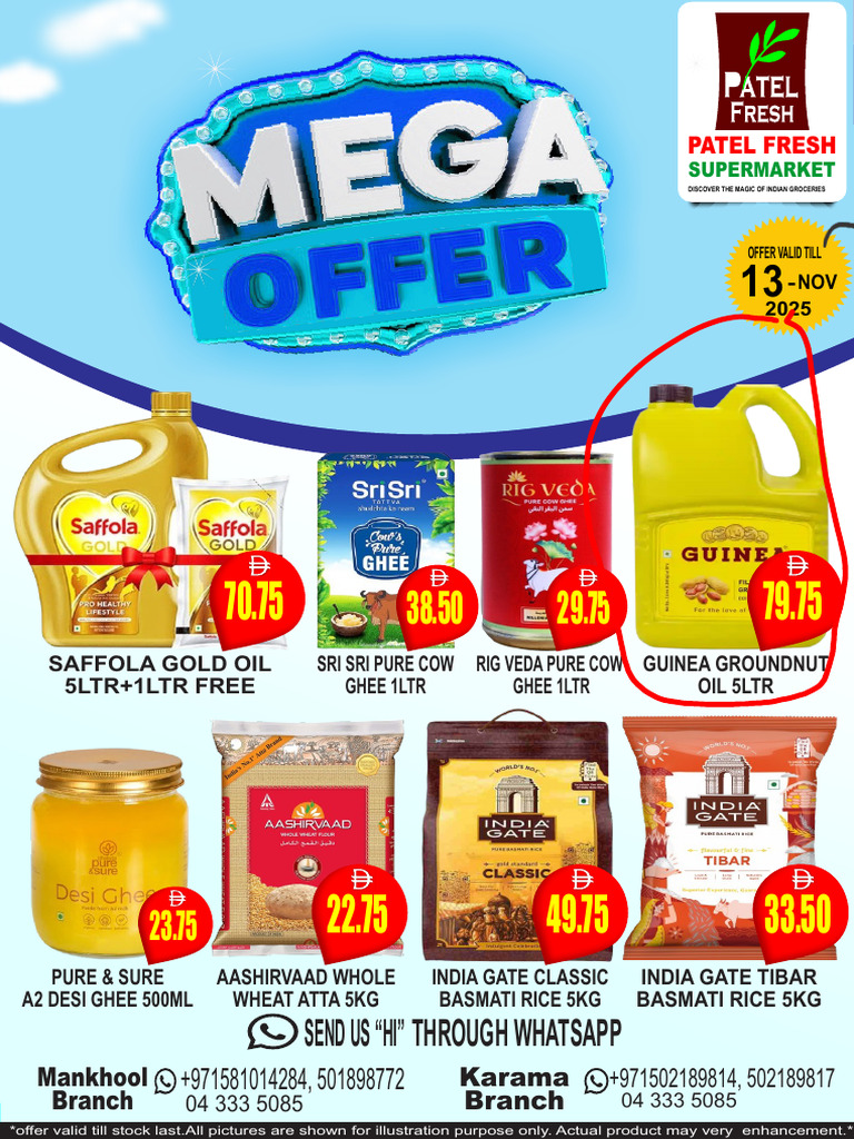 Indian Grocery Offers at Patel Fresh | PDF | Foods | Asian Cuisine