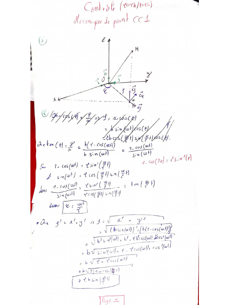 Correction CC1 2024 - 25 | PDF