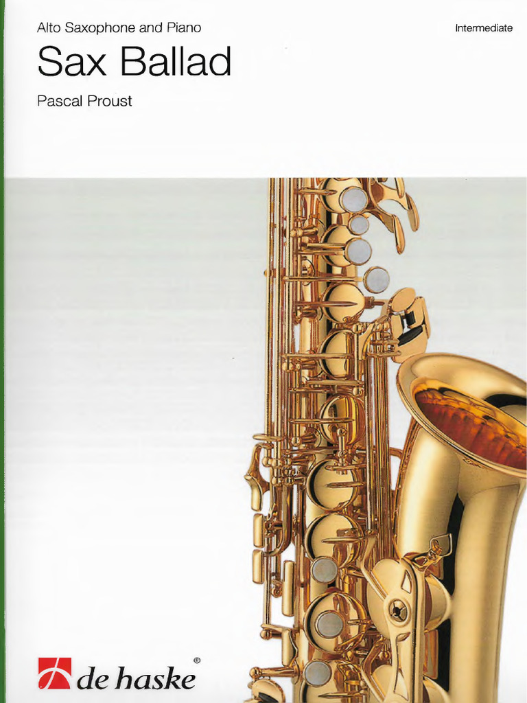 Pascal Proust - Sax Ballad | PDF