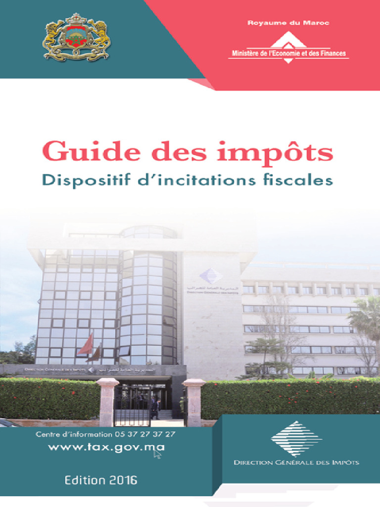 Avantages Fiscaux au Maroc 2023 | PDF | Dépréciation | Impôts
