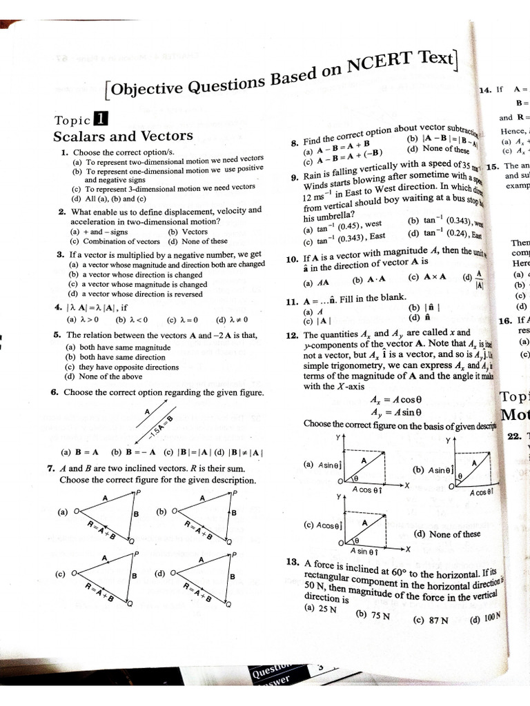 CH 3 Physics Arihant | PDF