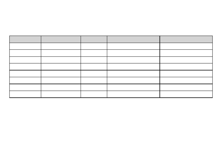 Exam Schedule Table Stretched | PDF