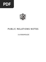 Download Public Relations Notes by vangelis SN9519424 doc pdf