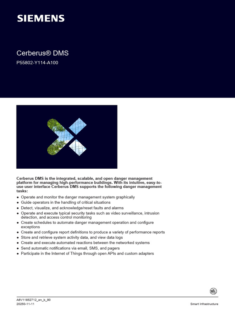 Cerberus DMS: Integrated Danger Management | PDF | Mobile App ...