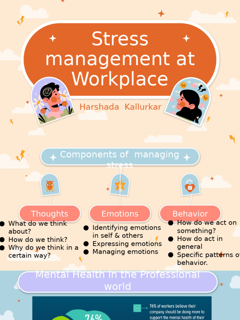 Effective Stress Management at Work | PDF | Stress (Biology) | Emotions