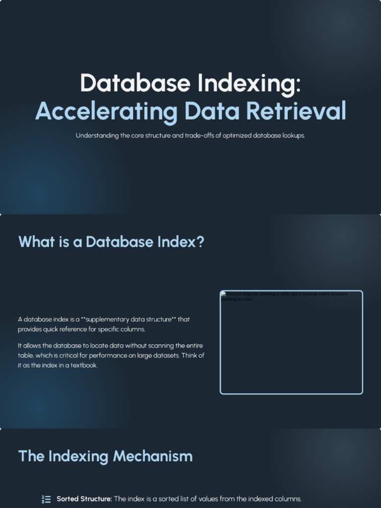 Database Indexing and Performance | PDF