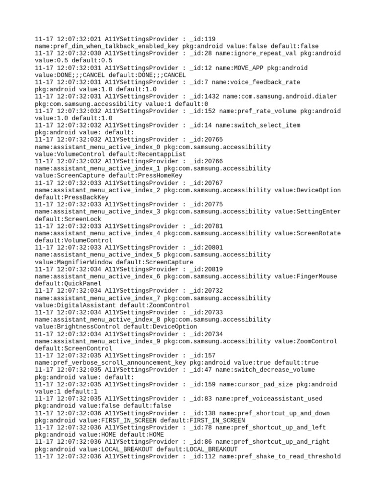 Android Accessibility Settings Overview | PDF | Free Mobile Software ...