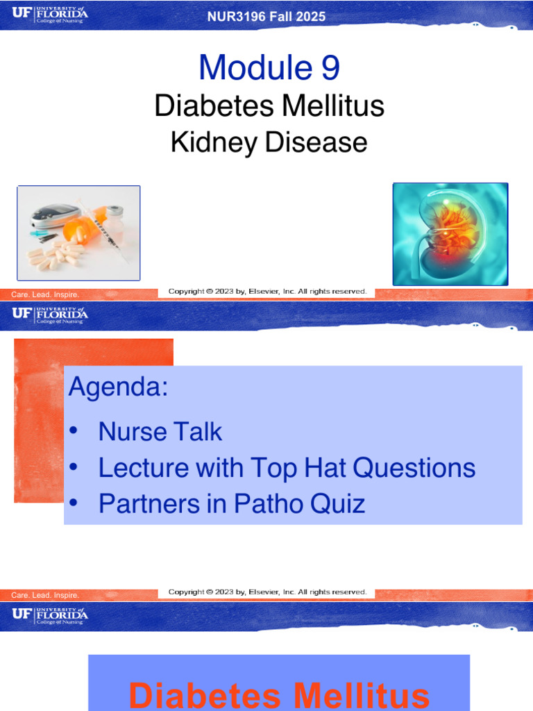 M. 09 Fall 2025 DM - Renal - Student 2 | PDF