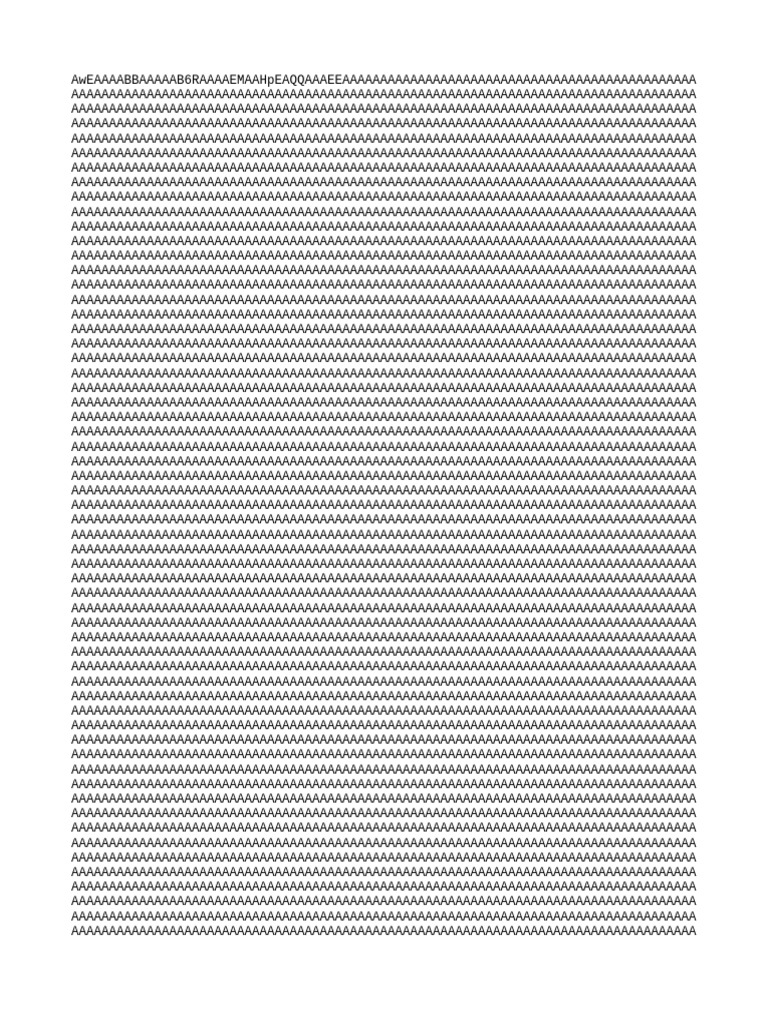 Unreadable Document Content | PDF