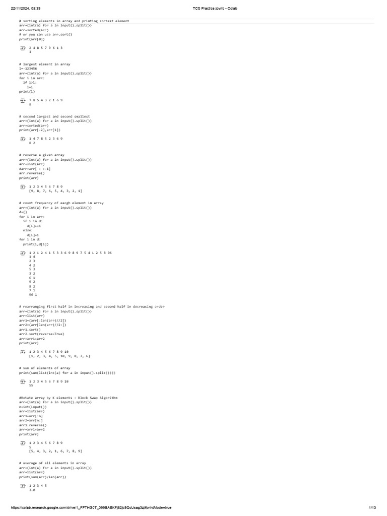 TCS Practice | PDF | String (Computer Science) | Decimal