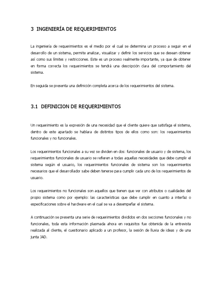 Ingenieria De Requerimientos Prueba Evaluacion Hardware De