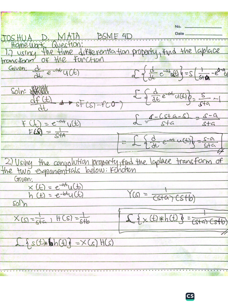 Homework Question | PDF