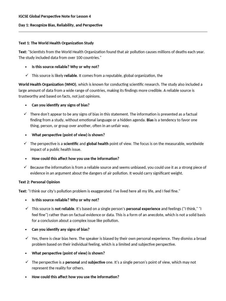 IGCSE GP Note 101 For Lesson 4 | PDF | Plastic | Recycling