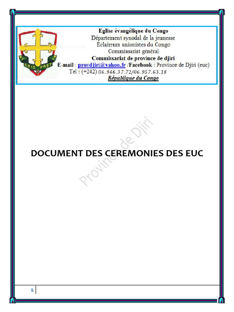 Cérémonies des Louveteaux : Promesse et Montée | PDF | Scoutisme ...