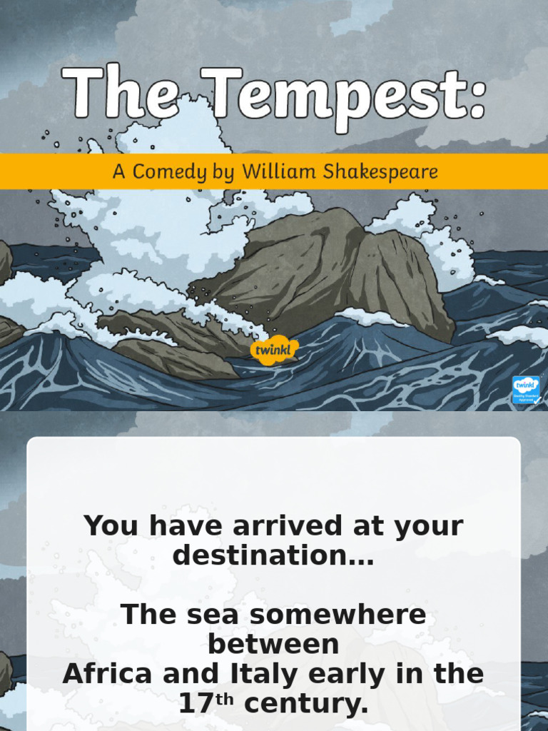 The Tempest: Characters and Plot Summary | PDF | The Tempest ...