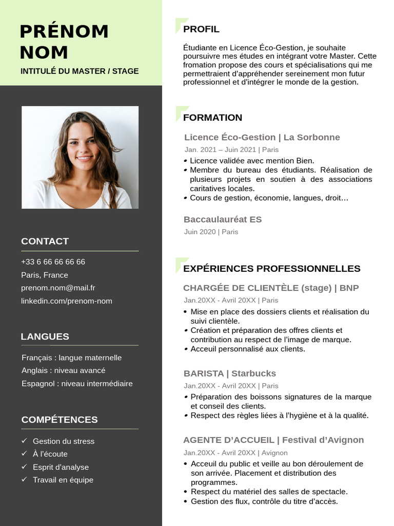 257 Modele CV Master | PDF | Microsoft Word | Motivation
