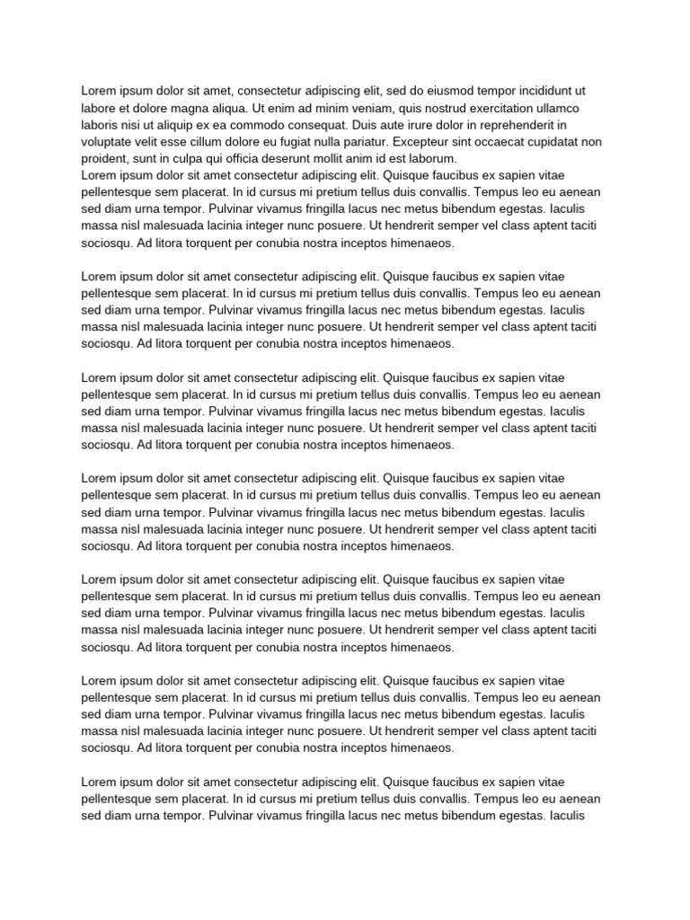 Lorem Ipsum Dolor Sit Amet | PDF