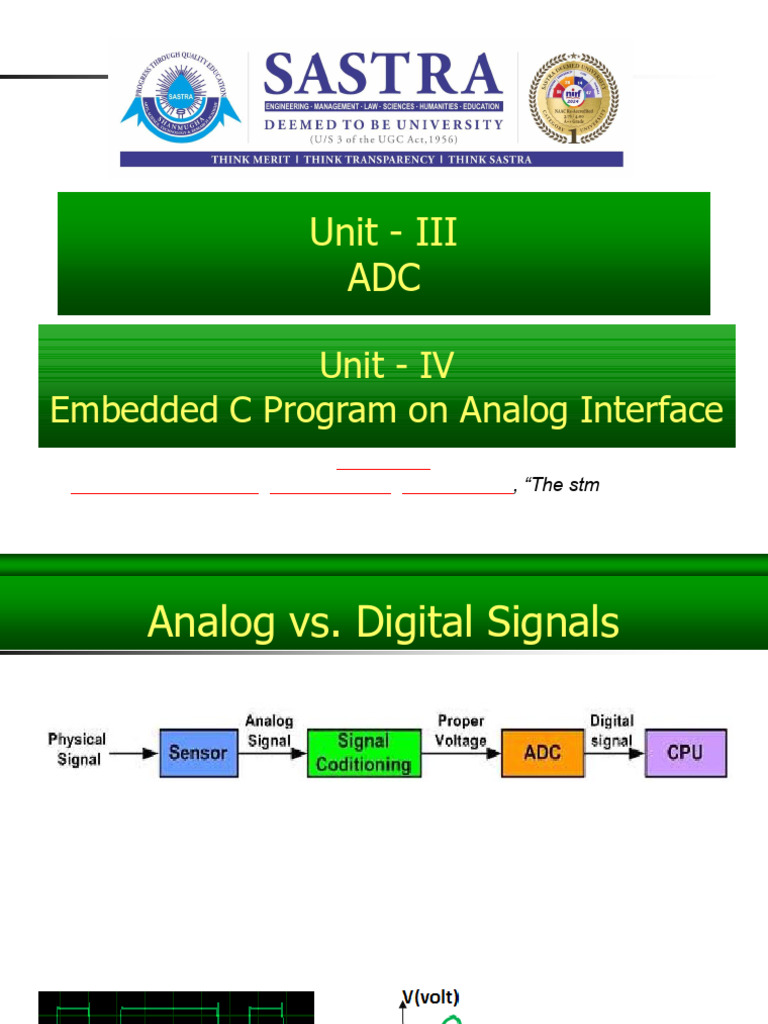 ADC Programming for STM32 Microcontrollers | PDF | Analog To Digital ...