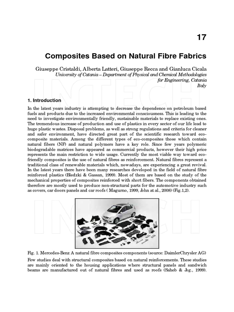 Natural Fiber Composites Overview | PDF | Yarn | Composite Material