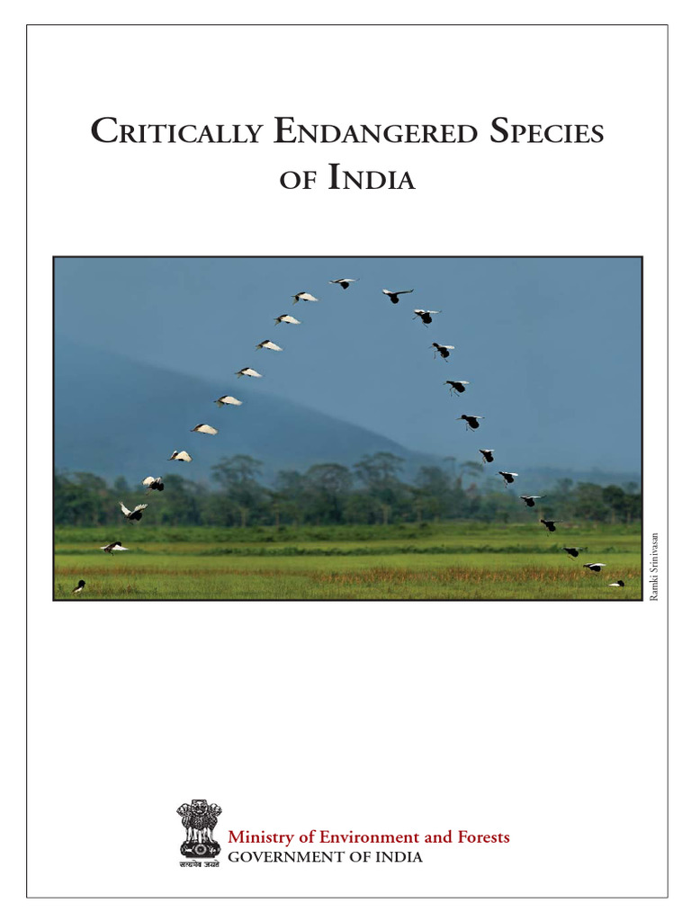 Critically Endangered Species Brochure by Mr. Neeraj Nachiketa | PDF