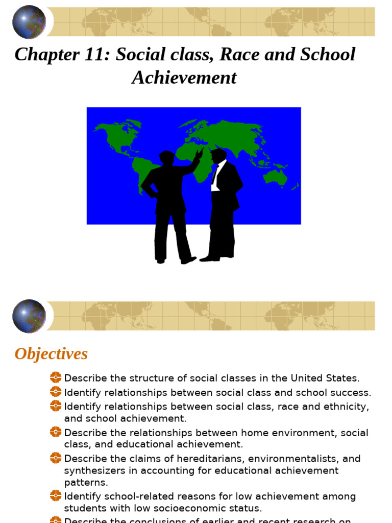 Chapter 11 Social Class Race | PDF | Learning | Teachers