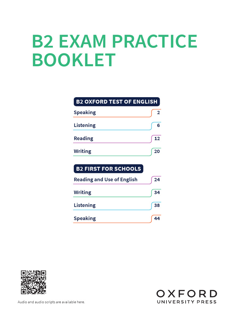 B2 Speaking Exam Guidance and Tips | PDF | Multiple Choice